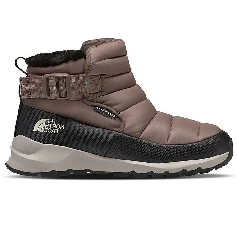 NORTH FACE Women's ThermoBall Pull On Waterproof Boot - Deep Taupe/TNF Black- Regular (B) 3 NORTH FACE Women's ThermoBall Pull On Waterproof Boot - Deep Taupe/TNF Black- Regular (B)