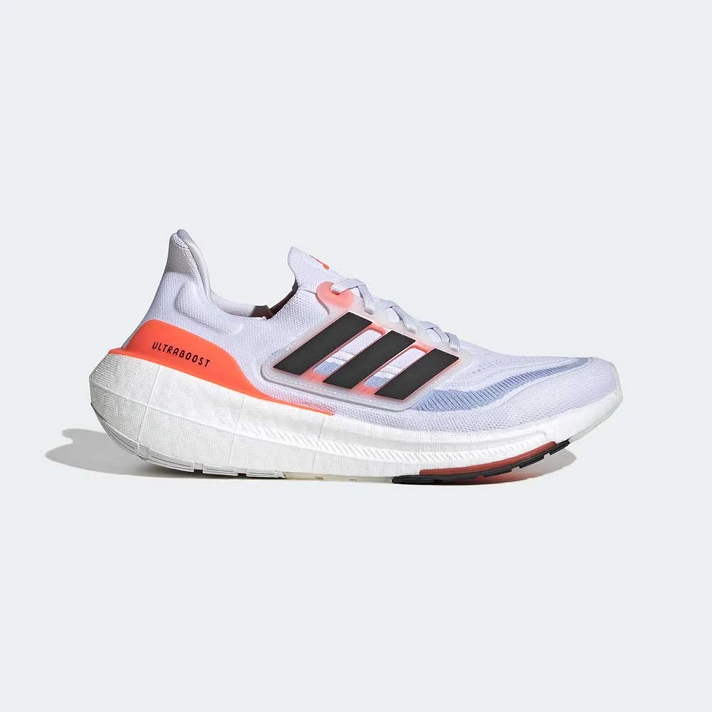 ADIDAS Men's Ultraboost Light Running Shoe - Ftwr White/Core Black/Solar Red - Regular (D) 3 ADIDAS Men's Ultraboost Light Running Shoe - Ftwr White/Core Black/Solar Red - Regular (D)