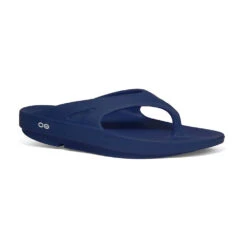 OOfos Unisex OOriginal Sandal - Navy- Regular (D)