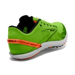 BROOKS Unisex Draft XC Spike - Green Grecko/Red Orange/White- Regular (D) -Shoe Discount Store 100039 308 H Draft XC