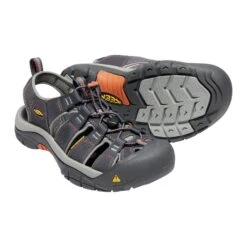 Keen Men's Newport H2 Sandal - India Ink/Rust - Regular (D) -Shoe Discount Store 1001931 PPS large