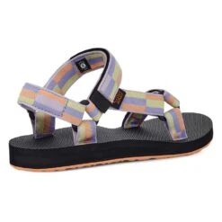 Teva Women's Original Universal Sandal - Retro Block Pastel Lilac -Shoe Discount Store 1003987 RBPLL 4