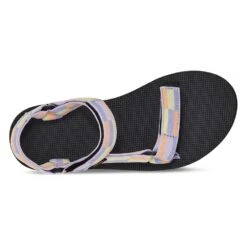 Teva Women's Original Universal Sandal - Retro Block Pastel Lilac -Shoe Discount Store 1003987 RBPLL 5