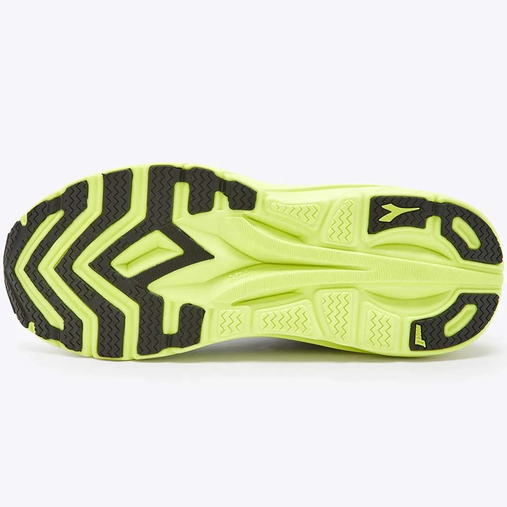 Diadora Men's Nucleo Running Shoe - Silver/Black/Yellow Fl DD - Regular (D) 7 Diadora Men's Nucleo Running Shoe - Silver/Black/Yellow Fl DD - Regular (D) - Image 5