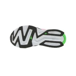 Diadora Women's Atomo V7000 Running Shoe - White/Green Fluo/Pink Fluo -Shoe Discount Store 101.179068 D0250 40 HR