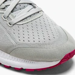 Diadora Women's Mythos Blushield Vigore 2 Running Shoe - Silver Dd/Blk/Rubine Red - Regular (B) -Shoe Discount Store 101.179072 D0500 25 HR