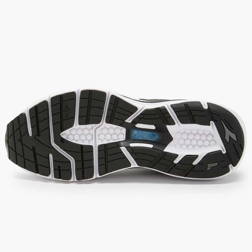 Diadora Women's Mythos Blushield Vortice 8 Running Shoe - Black/White-Regular (B) 8 Diadora Women's Mythos Blushield Vortice 8 Running Shoe - Black/White-Regular (B) - Image 6