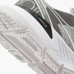 Diadora Women's Mythos BlushieldVolo 3 Glam Running Shoe - Silver DD/White - Regular (B) -Shoe Discount Store 101.179086 C1379 25 HR