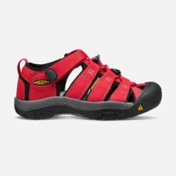 Keen Little Kids' Newport H2 Sandal - Ribbon Red/Gargoyle