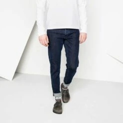 Birkenstock Women's Boston SFB Oiled Leather - Iron - Regular -Shoe Discount Store 1013255 f look m