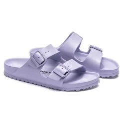 Birkenstock Arizona EVA Sandal -Purple Fog- Medium/Narrow -Shoe Discount Store 1017046 pair
