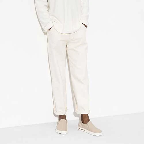 Birkenstock Oswego Canvas Casual Shoes - Sandcastle- Medium/Narrow 4 Birkenstock Oswego Canvas Casual Shoes - Sandcastle- Medium/Narrow - Image 2