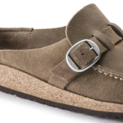 Birkenstock Women's Buckley Suede - Grey Taupe- Medium/Narrow -Shoe Discount Store 1019490 detail 1 1