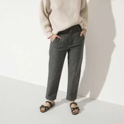 Birkenstock Women's Franca Oiled Leather Sandals- Black- Regular/Wide -Shoe Discount Store 1021112 f look f