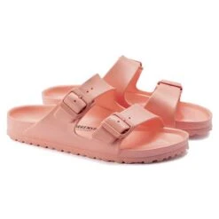 Birkenstock Arizona EVA Sandal - Coral Peach- Medium/Narrow -Shoe Discount Store 1022367 pair