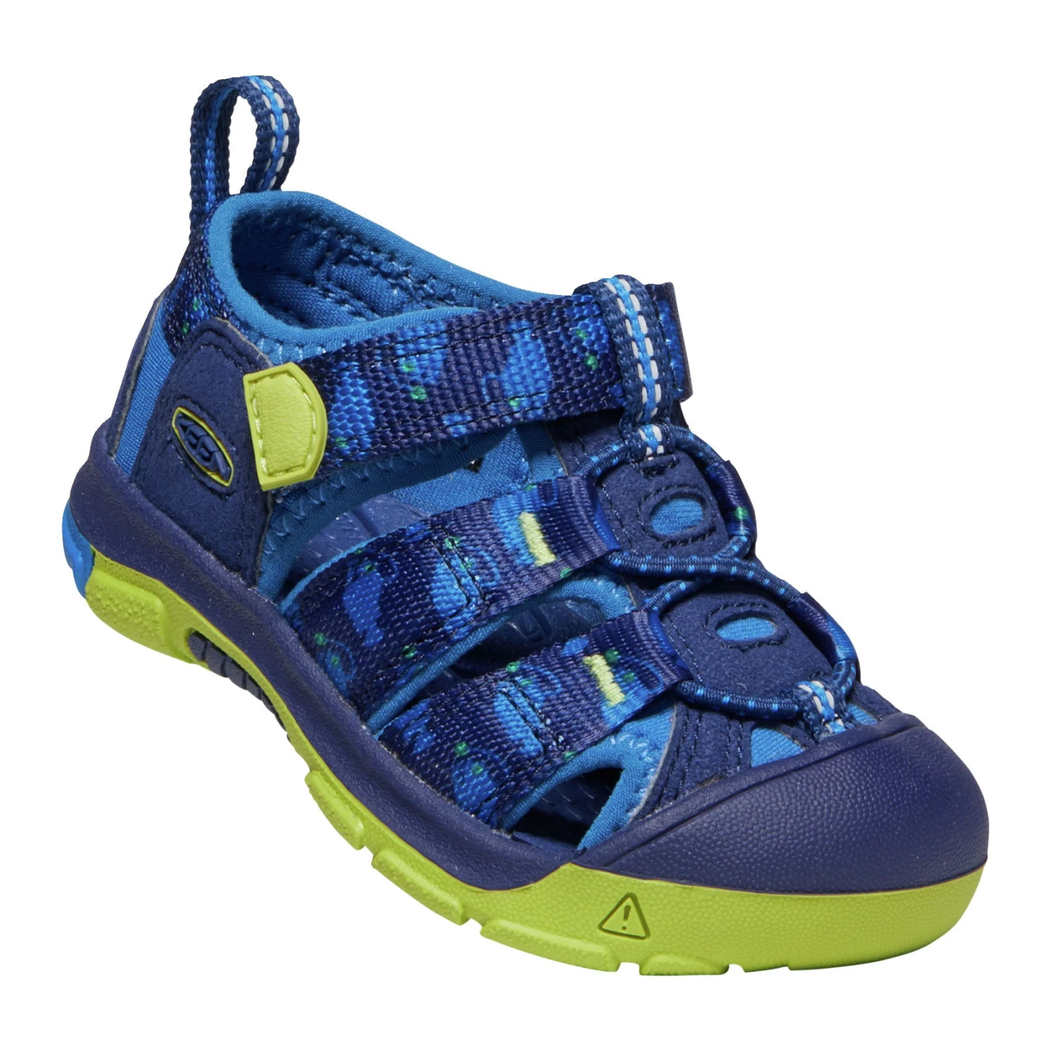Keen Toddlers' Newport H2 Sandal - Blue Depths/Chartreuse 3 Keen Toddlers' Newport H2 Sandal - Blue Depths/Chartreuse