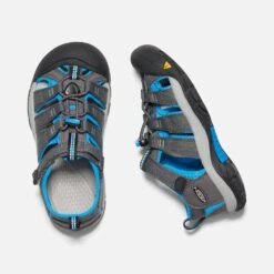 Keen Big Kids' Newport H2 Sandal - Magnet/Brilliant Blue -Shoe Discount Store 1022839 PLD PDP 1