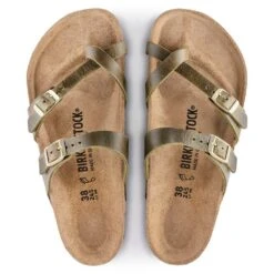 Birkenstock Women's Mayari Oiled Leather Sandal- Green Olive- Regular/Wide 13 Birkenstock Women's Mayari Oiled Leather Sandal- Green Olive- Regular/Wide -Shoe Discount Store 1023209 top