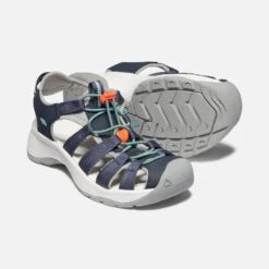 Keen Women's Astoria West Sandal - Navy/Beveled Glass- Regular (B) -Shoe Discount Store 1023587 PPS PDP 1