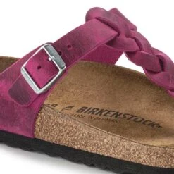 Birkenstock Women's Gizeh Braid Sandal- Festival Fuchsia- Regular/Wide -Shoe Discount Store 1023991 detail 1