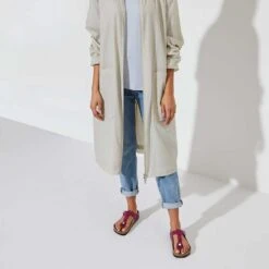 Birkenstock Women's Gizeh Braid Sandal- Festival Fuchsia- Regular/Wide -Shoe Discount Store 1023991 f look f