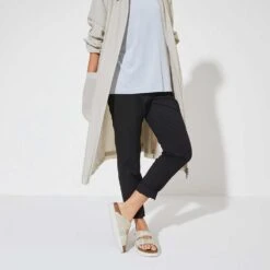 Birkenstock Women's Arizona Platform Sandal- Watercolor Pink- Medium/Narrow -Shoe Discount Store 1024597 f look f