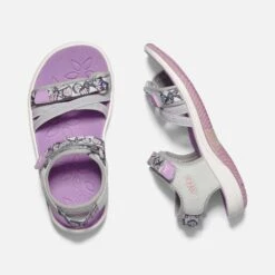 Keen Little Kids' Verano Sandal - Vapor/African Violet -Shoe Discount Store 1024823 PLD PDP 1