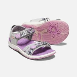 Keen Little Kids' Verano Sandal - Vapor/African Violet -Shoe Discount Store 1024823 PPS PDP 1