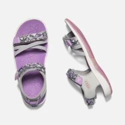 Keen Big Kids' Verano Sandal - Vapor/African Violet -Shoe Discount Store 1024829 PLD PDP 1