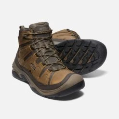 Keen Men's Circadia Mid WP Hiking Boot - Bison/Brindle - Regular (D) -Shoe Discount Store 1026841 PPS PDP 645c8f5f f50b 4770 a62f 4e6d097a8877