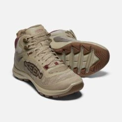 Keen Women's Terradora Flex Mid WP Hiking Boot - Plaza Taupe/Windsor Wine - Regular (B) 10 Keen Women's Terradora Flex Mid WP Hiking Boot - Plaza Taupe/Windsor Wine - Regular (B) -Shoe Discount Store 1026878 PPS PDP