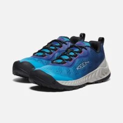 Keen Women's NXIS Speed Hiking Shoe- Fjord Blue/Ombre- Regular (B) -Shoe Discount Store 1027201 PLA PDP