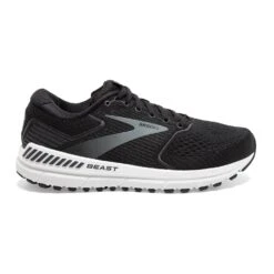 BROOKS Men's Beast 20 Running Shoe - Black/Ebony/Grey - Extra Wide (4E)