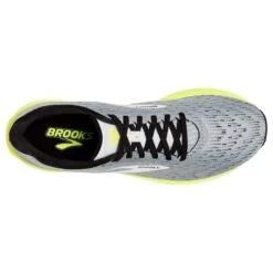 BROOKS Men's Hyperion Tempo Running Shoes - Grey/Black/Nightlife - Regular (D) -Shoe Discount Store 110339 099 O Hyperion Tempo