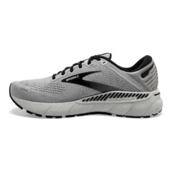 BROOKS Men's Adrenaline GTS 22 Running Shoe - Alloy/Grey/Black- Narrow (B) -Shoe Discount Store 110366 012 M Adrenaline GTS 22