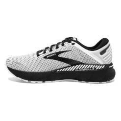 BROOKS Men's GTS 22 Running Shoe - White/Grey/Black - Wide (2E) -Shoe Discount Store 110366 135 M Adrenaline GTS 22 7b2165aa c7e8 4d82 8a3f e7efaa7dca9f