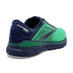 BROOKS Men's Adrenaline GTS 22 Running Shoe- Green/Navy- Regular (D) 11 BROOKS Men's Adrenaline GTS 22 Running Shoe- Green/Navy- Regular (D) -Shoe Discount Store 110366 362 H Adrenaline GTS 22