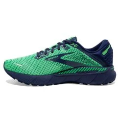 BROOKS Men's Adrenaline GTS 22 Running Shoe- Green/Navy- Regular (D) 9 BROOKS Men's Adrenaline GTS 22 Running Shoe- Green/Navy- Regular (D) -Shoe Discount Store 110366 362 M Adrenaline GTS 22