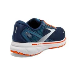 BROOKS Men's Ghost 14 Running Shoe - Titan/Teal/Flame — Regular (D) -Shoe Discount Store 110369 488 H Ghost 14