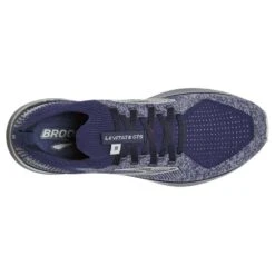 BROOKS Men's Levitate StealthFit 5 Running Shoe - Peacoat/Grey- Regular (D) -Shoe Discount Store 110373 468 o levitate stealthfit gts 5 mens energy return running shoe