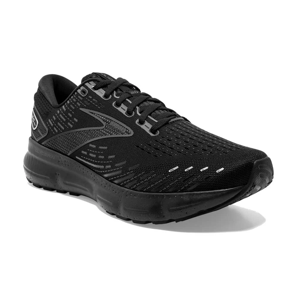 BROOKS Men's Glycerin 20 Running Shoe- Black/Black/Ebony- Regular (D) 4 BROOKS Men's Glycerin 20 Running Shoe- Black/Black/Ebony- Regular (D) - Image 2