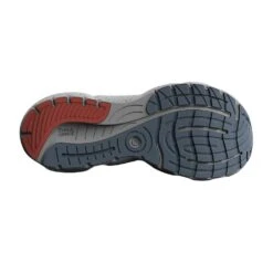 BROOKS Men's Glycerin 20 Running Shoe - Grey/Chili Oil/Orange - Regular (D) -Shoe Discount Store 110382 034 S Glycerin 20