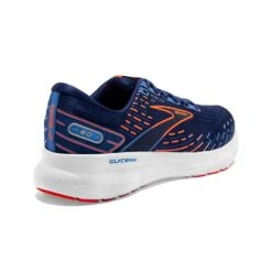 BROOKS Men's Glycerin 20 Running Shoe- Blue Depths/Palace Blue/Orange- Wide (2E) -Shoe Discount Store 110382 444 H Glycerin 20 e8d20f6b e03c 4ac9 b1d4 5e1042b325e6