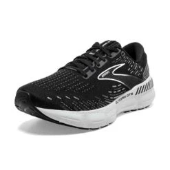 BROOKS Men's Glycerin GTS 20 Running Shoe- Black/White/Alloy- Regular (D) -Shoe Discount Store 110383 059 Z Glycerin GTS 20 1