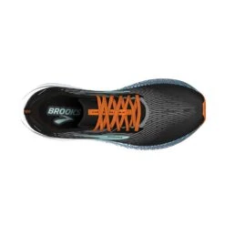 BROOKS Men's Hyperion Max Running Shoe- Black/Grey/Orange Clown Fish - Regular (D) -Shoe Discount Store 110390 019 O Hyperion Max