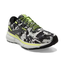 BROOKS Men's Ghost 15 Camo Running Shoe - Black/Ebony/Nightlife - Regular (D) -Shoe Discount Store 110393 029 A Ghost 15