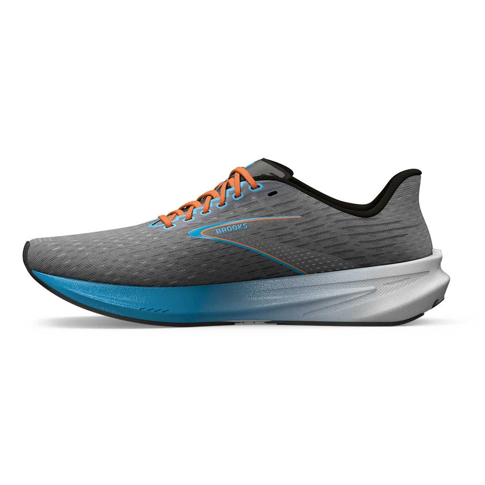 BROOKS Men's Hyperion Running Shoe - Grey/Atomic Blue/Scarlet - Regular (D) 6 BROOKS Men's Hyperion Running Shoe - Grey/Atomic Blue/Scarlet - Regular (D) - Image 4