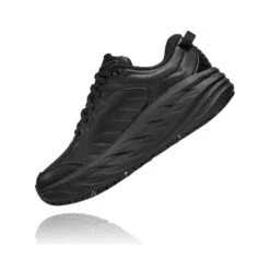 Hoka Women's Bondi SR Running Shoe - Black/Black - Regular (B) -Shoe Discount Store 1110521 BBLC 4