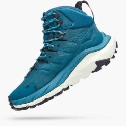 Hoka Women's Kaha 2 GTX Hiking Boot - Blue Coral/Blue Graphite - Regular (B) -Shoe Discount Store 1123156 BCBGR 4 1