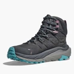 Hoka Women's Kaha 2 GTX Boot - Castlerock/Coastal Shade- Regular (B) -Shoe Discount Store 1123156 CCSH 3